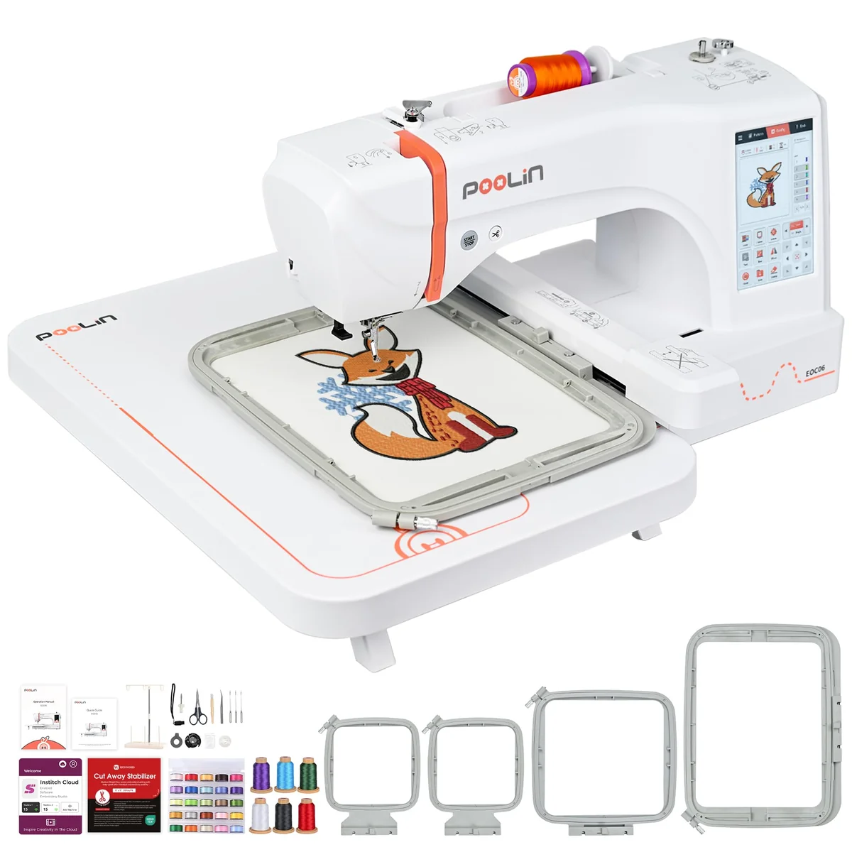 PooLin EOC06 Embroidery Machine Review