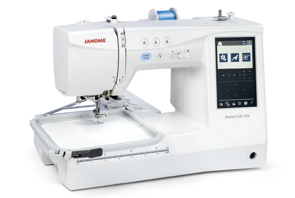 Janome Memory Craft 1000 Combination Sewing & Embroidery Machine Review